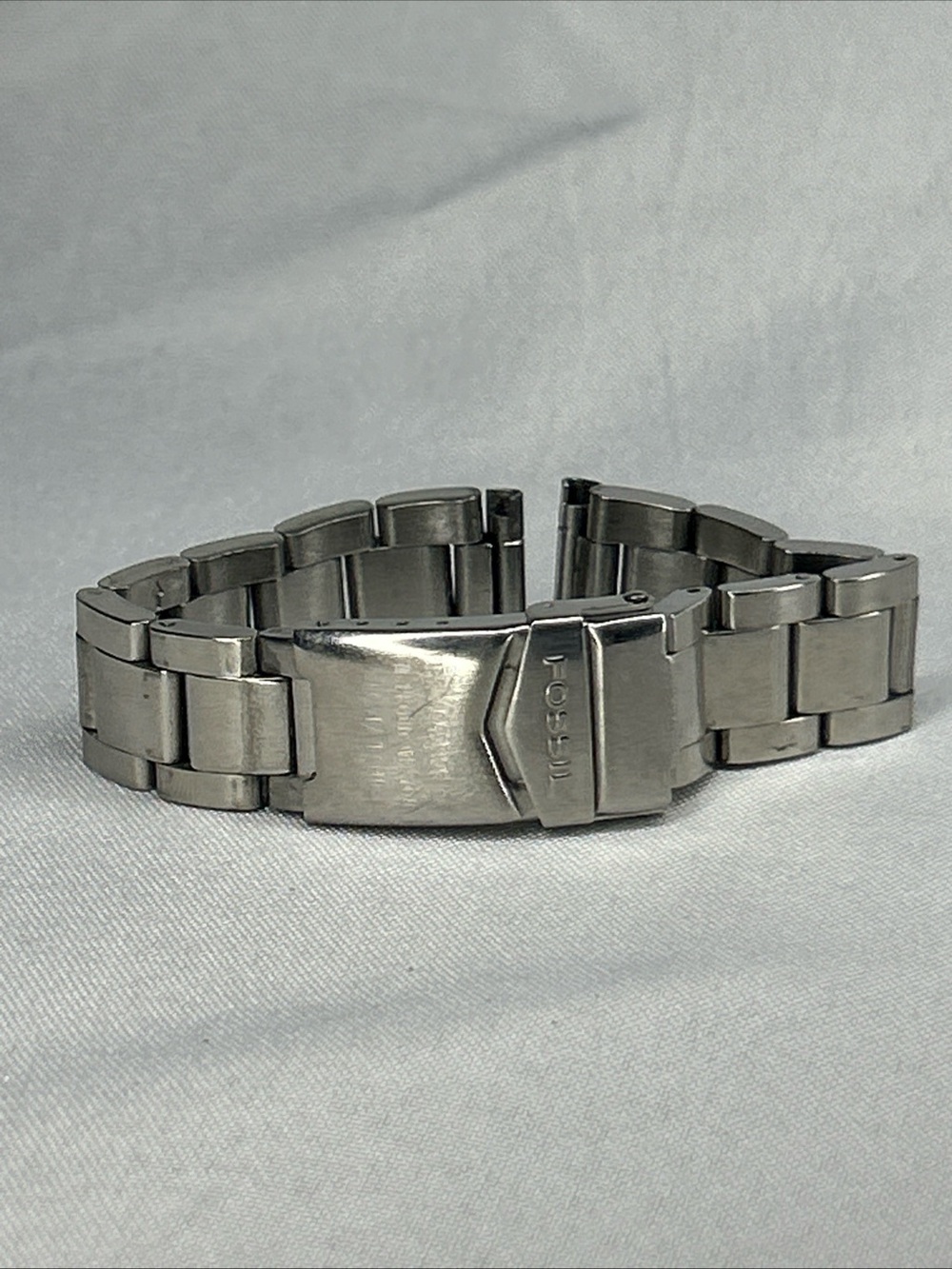 Fossil Men's Silver Stainless Steel Watch Bracelet